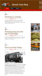 Mobile Screenshot of electrictrainshop.com